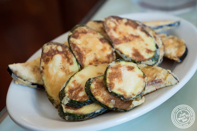 image of Fried zucchini and eggplant at Telly's Taverna in Astoria, New York