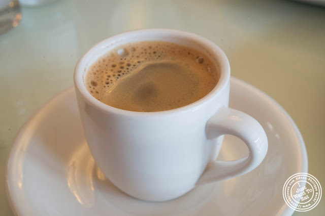 image of Greek coffee at Telly's Taverna in Astoria, New York
