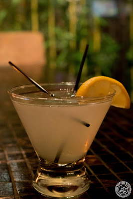 image of yuzu citron martini at Fushimi in Bay Ridge, Brooklyn, New York