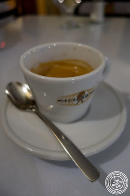 image of espresso at Il Colosseo in Bensonhurst, Brooklyn, New York
