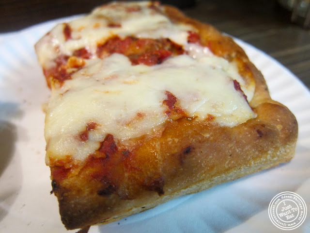 image of Sicilian pizza at Stromboli Pizza in NYC, New York