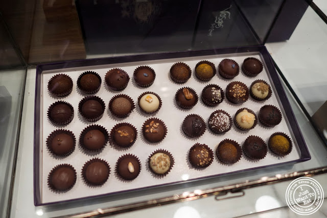 image of chocolates at Vosges Haut-Chocolat in NYC, New York 
