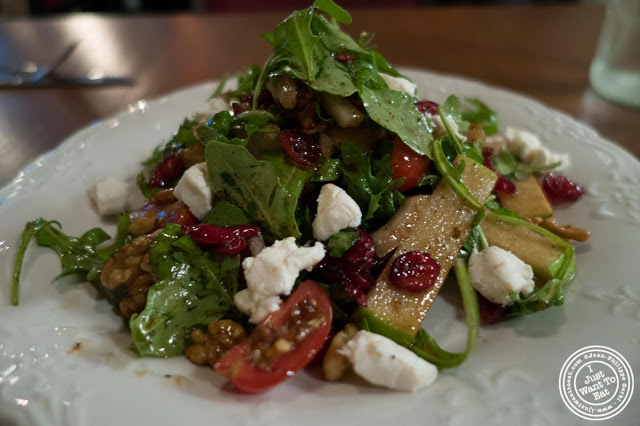 image of arugula salad at Capizzi  in Hell's Kitchen, NYC, New York
