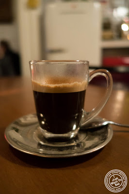 image of espresso at Capizzi  in Hell's Kitchen, NYC, New York