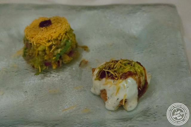 image of street food or chaat at Tulsi, Indian restaurant in Midtown East, NYC, New York