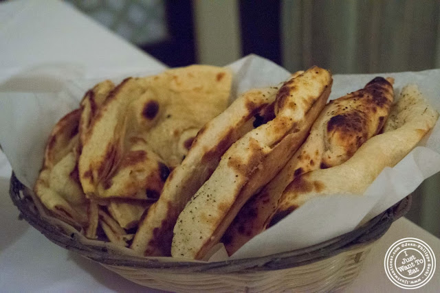 image of naan and parantha at Tulsi, Indian restaurant in Midtown East, NYC, New York