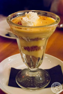 image of caramel pudding at Kingside in NYC, New York