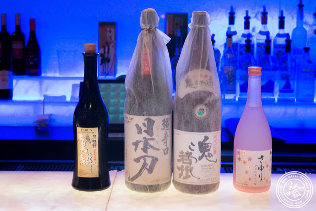 image of Sake at Aji 53, Japanese restaurant in Brooklyn, New York