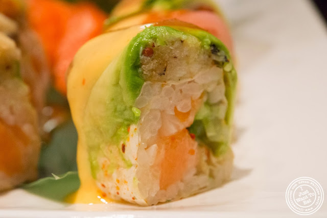 image of okinawa roll at Aji 53, Japanese restaurant in Brooklyn, New York