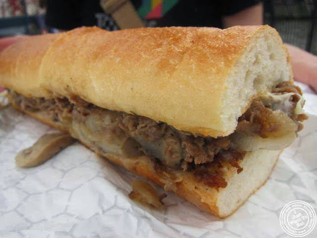 image of cheesesteak at Shorty's in NYC, New York