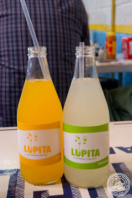 image of Lupita pineapple and lime soda from Tacombi at Fonda Nolita in NYC, New York