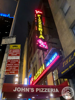 image of John's pizzeria in Times Square, NYC, New York