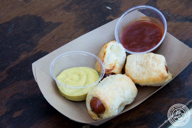 image of Pigs in a blanket from Brooklyn Piggies at Smorgasburg in Brooklyn, NY