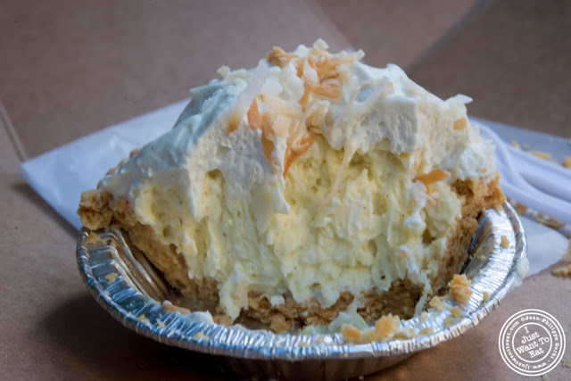 image of Coconut cream pie at Two Little Red Hens in NYC, New York