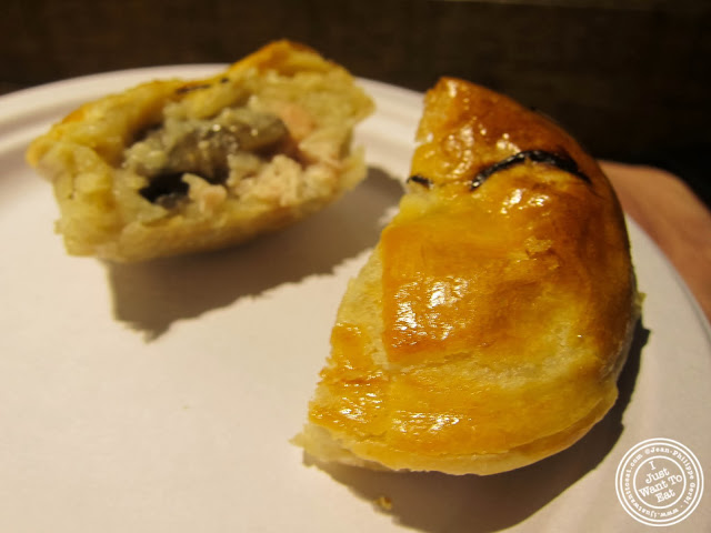 image of chicken and mushroom pie at Pie Face in Chelsea, New York