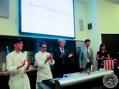 image of An Italian Culinary Experience with Casa Vinicola Zonin and Osteria Del Circo!