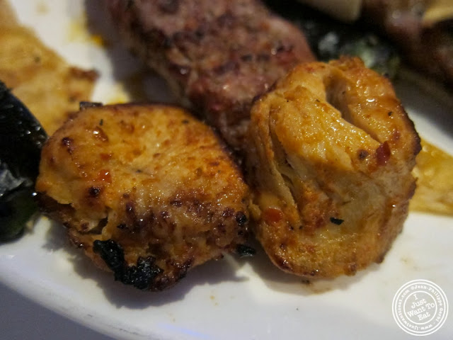image of chicken kebab at Roka Turkish Cuisine in Kew Gardens, NY