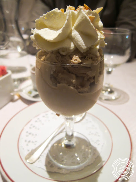 image of praline liegeois at Le Relais de Venise in NYC, New York