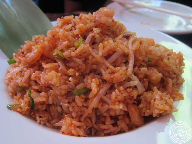 image of fried rice at Bann Korean restaurant in NYC, New York