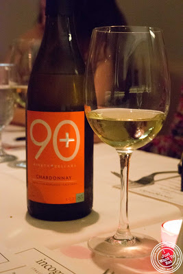 image of chardonnay wine at Incognito Bistro in NYC, New York