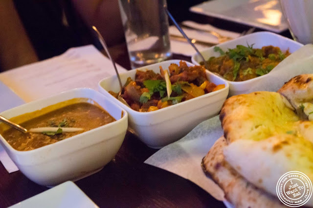image of Indian dishes at The Masala Wala in NYC, New York