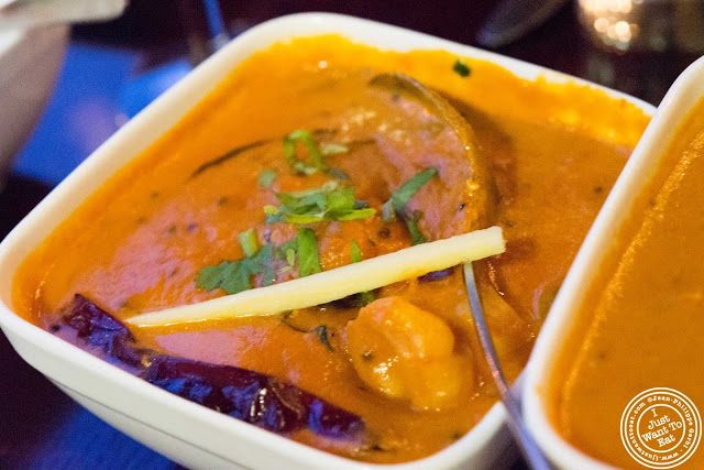 image of Shrimp Konkani curry at The Masala Wala in NYC, New York