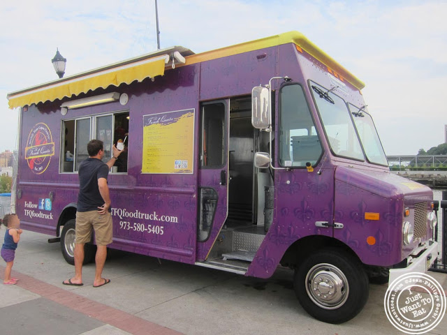 image of The French Quarter food truck at Pier 13 in Hoboken, NJ