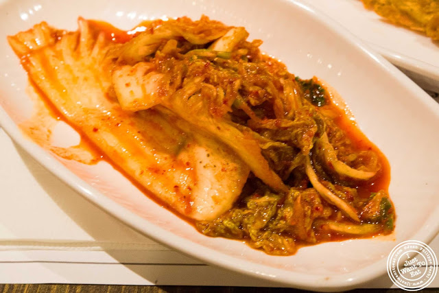 image of kimchi at BCD Tofu House in Korea Town NYC, New York