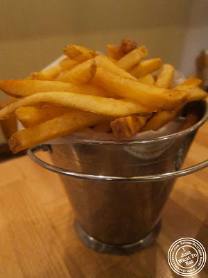 Image of fries at Island Burgers and Shakes in Hell's Kitchen, NYC, New York