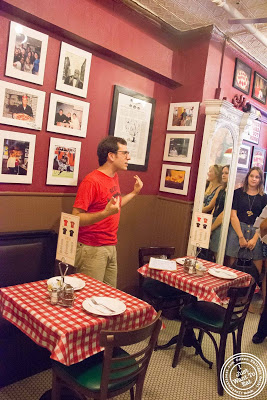 image of Lombardi's pizza with Scott's pizza tours in NYC, New York