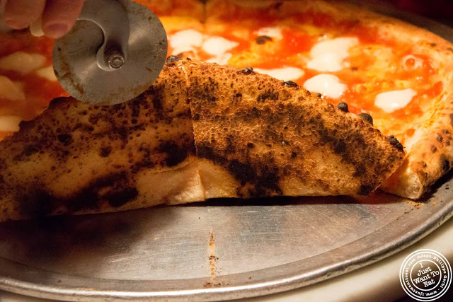 image of pizza at Luzzo's with Scott's pizza tours in NYC, New York