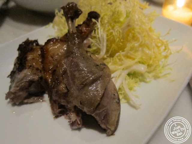 image of duck confit at French roast in NYC, New York