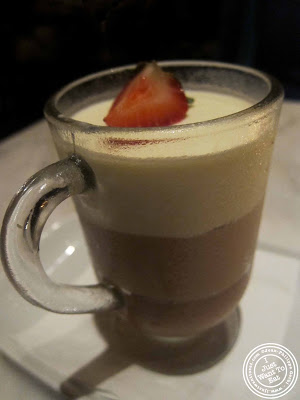 image of chocolate mousse at French roast in NYC, New York