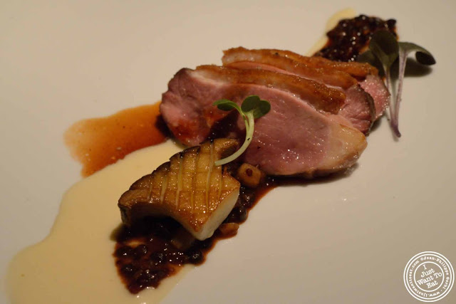 image of roasted duck breast at Gramercy Tavern in NYC, New York