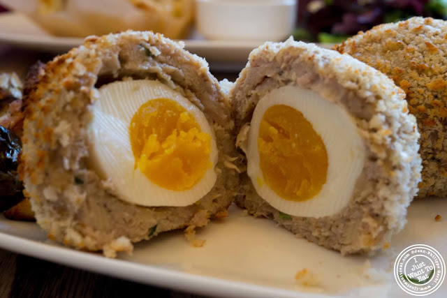 image of Scotch eggs at Sweet Revenge in the West Village, NYC, New York
