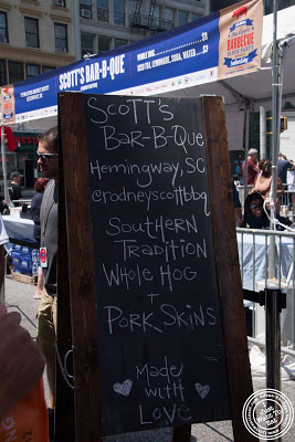 Image of Scott's BBQ from South Carolina at 11th Annual Big Apple BBQ Block Party at Madison Square Park!