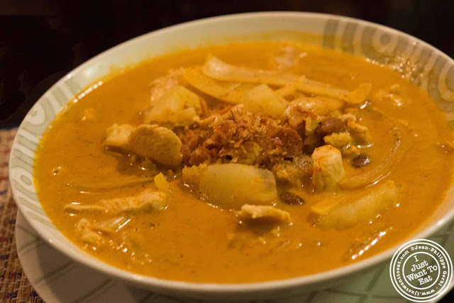 Image of Chicken Curry Massaman at Zabb City in NYC, New York