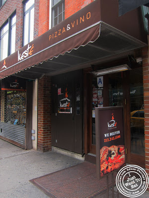 Image of the Entrance of Keste Pizza and Vino in NYC, New York