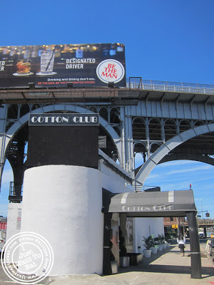 Image of Cotton Club on the way to Dinosaur BBQ in Harlem NYC, New York