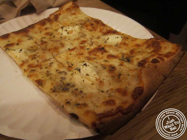 Image of White pie at Pie By The Pound in NYC, New York