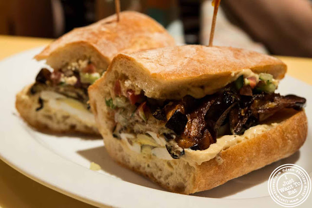 Image of Sabih sandwich at Bite in NYC, New York