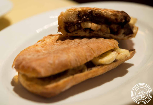 Image of Nutella and banana sandwich at Bite in NYC, New York