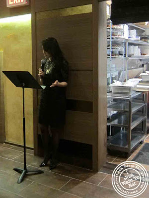 Image of Michelle Park at the opening ceremony of BCD Tofu House in Korea Town NYC, New York