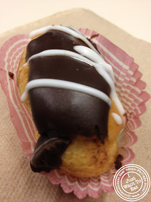 Image of the Chocolate Eclair from Lulu's bakery  - Queens, New York