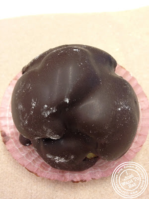 Image of Dark Chocolate Cream Puff from Lulu's bakery  - Queens, New York