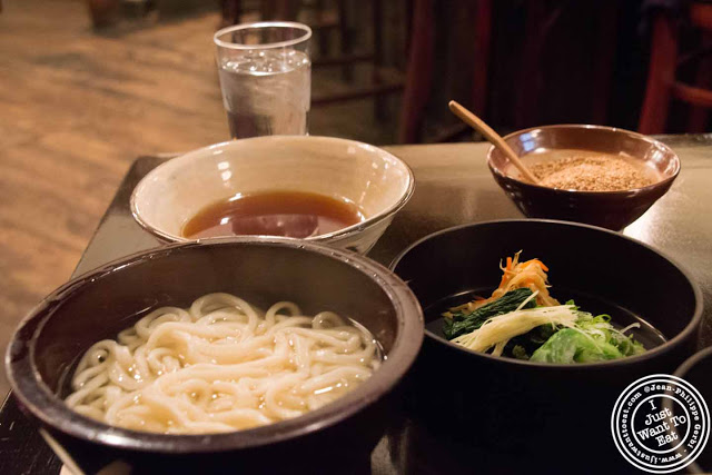 Image of Noodle soup at Omen Japanese restaurant in Soho NYC, New York