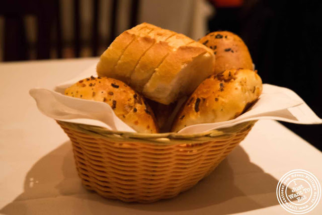 Image of bread at Ben and Jack's steakhouse in Murray Hill NYC, New York