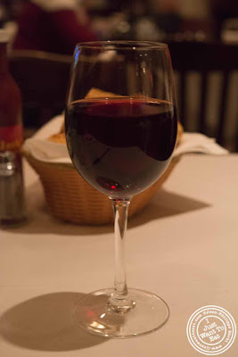 Image of Pinot Noir wine at Ben and Jack's steakhouse in Murray Hill NYC, New York