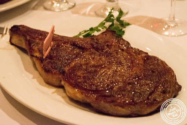 Image of Ribeye at Ben and Jack's steakhouse in Murray Hill NYC, New York