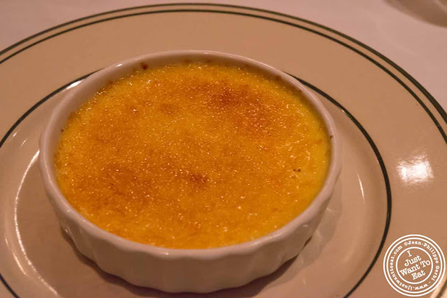 Image of Creme brulee at Ben and Jack's steakhouse in Murray Hill NYC, New York